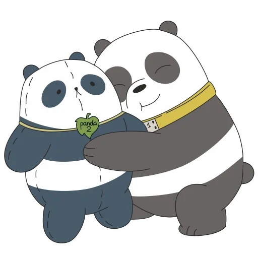 panda, panda panda, panda d'ours, navire de panda grisli, le panda est un dessin doux