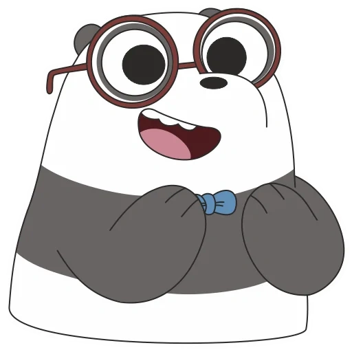 bare bears, panda drawings are cute, panda is a sweet drawing, the whole truth about bears, panda is the whole truth about bears