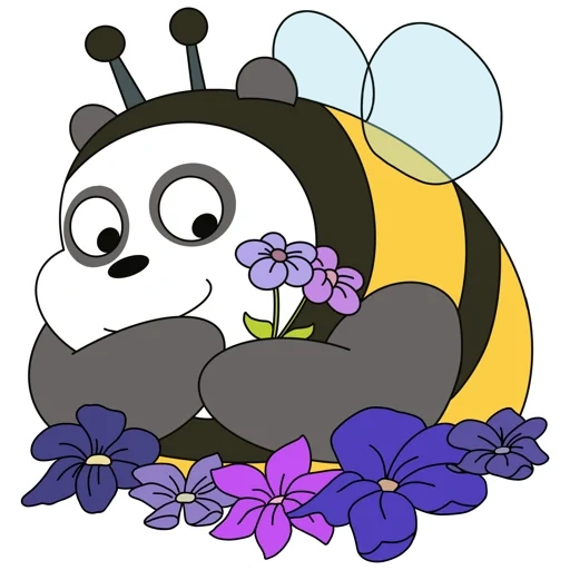 panda cartoon, pans panda di pro wa apps, i disegni di panda sono carini, panda è un dolce disegno, the bears and bees cartoon 1932