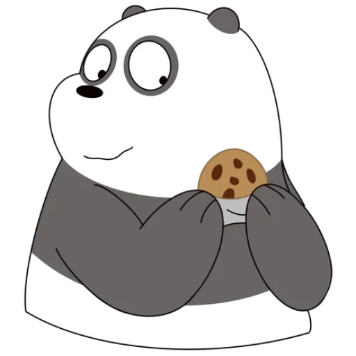 panda, orso panda, tutta la verità sugli orsi di panda, pan pan è l'intera verità sugli orsi, gris panda white è vero per gli orsi