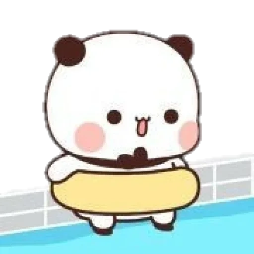 chuanjing, hello kitty, kawaii panda, kawai panda brownie, teléfono de fondo de pantalla kawai