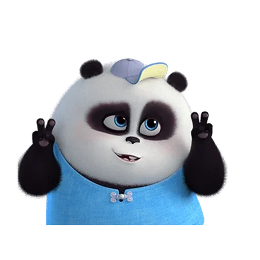panda, pak panda mia, kung fu panda, der freche panda
