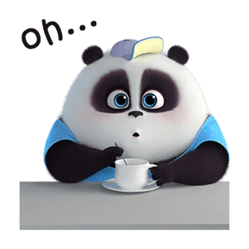 panda, kung fu panda, pak panda mia, panda nakal, panda teman sekelas