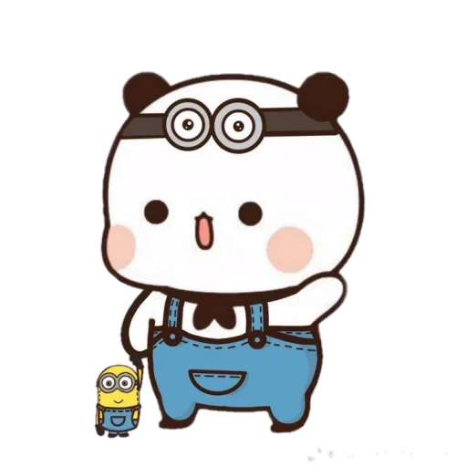 meo, kawaii, kavai drawings, kawaii panda brownie, cute drawings of chibi
