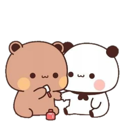 kawaii, cute bear, chibi cute, cute drawings, cute drawings of chibi
