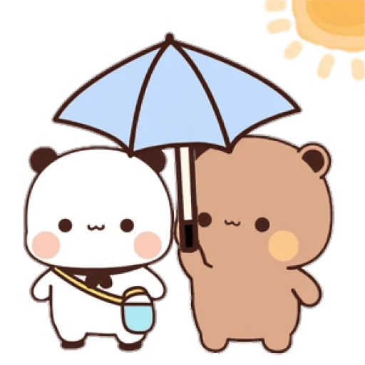 клипарт, cute bear, аниме милые, панда милая, рисунки милые
