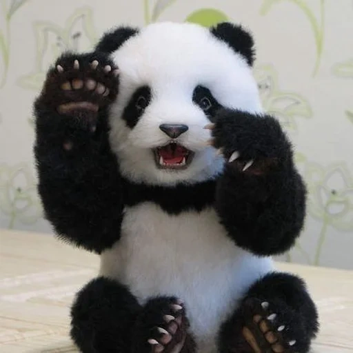 panda, panda panda, jouet panda minsk, jouet souple panda, panda jouet de l'auteur