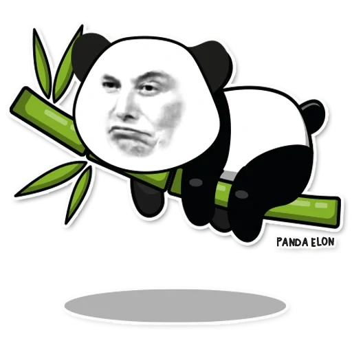 the panda, de panda, männlich, lazy panda, chinesisches panda-meme