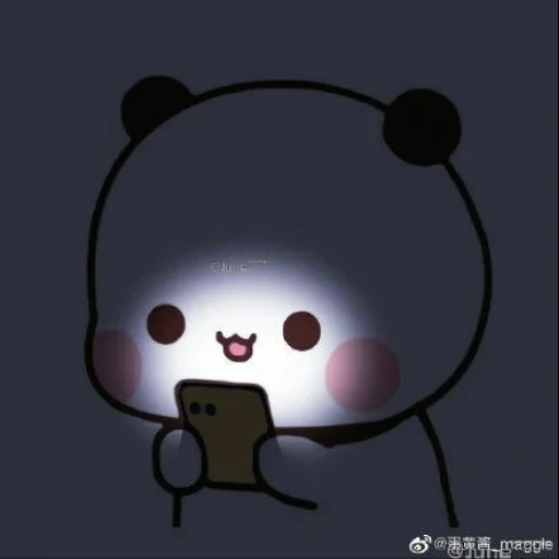 kawaii, imagen, los dibujos son lindos, dibujo lindo, preciosos dibujos de panda