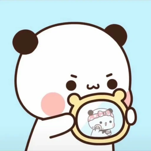 kawai, anime lucu, pola yang lucu, pola anime yang lucu, pola lucu panda