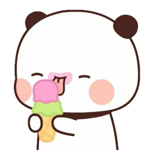 kawaii, disegni di kavai, disegni carini, gli animali sono carini, kawaii panda brownie