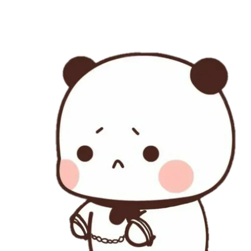 panda, les dessins sont mignons, dessin mignon, dessins mignons de chibi, dessins d'animaux mignons