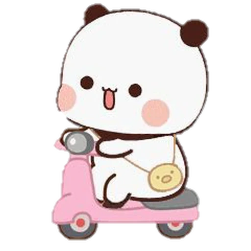 kawaii, brownie sugar, panda dudu bubu, cute drawings of chibi, cute kawaii drawings