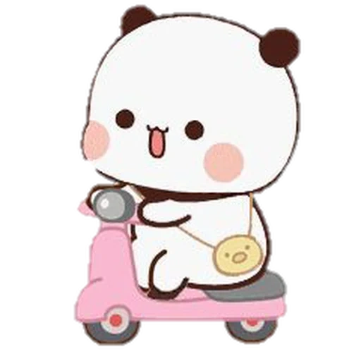 kawaii, sucre brownie, panda dudu bubu, dessins mignons de chibi, dessins kawaii mignons