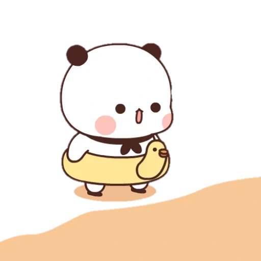 gambar kawai, pola yang lucu, pola yang indah, pola lucu panda, ponsel wallpaper kawai