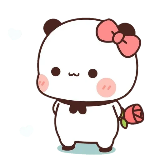 kawaii, dibujos de kavai, los dibujos son lindos, panda es un dibujo dulce, los dibujos de panda son lindos