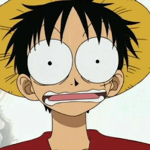 luffy, van pis 2, luffy 1999, luffy hyogoro, luffy surprise