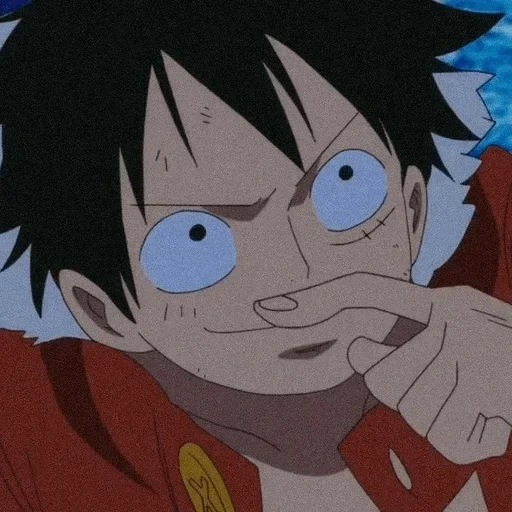luffy, manky de luffy, one piece luffy, moment van pees luffy