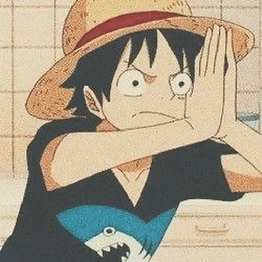 manki d luffy, luffy one piece, luffy estetika, luffy vano skrin, manki de luffy gifka