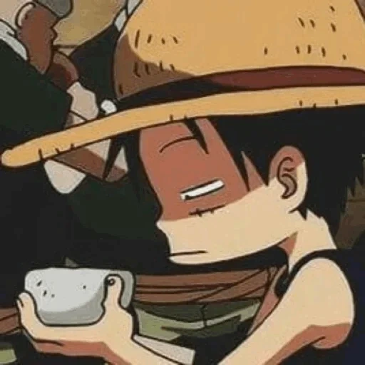 luffy, manki d luffy, pequeno luffy, one piece luffy, ace luffy sabo chapéu