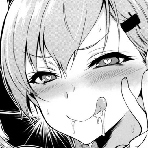 ahegao, ahegao feys, ahegao anime, anime ahegao face, ahegao with a pencil