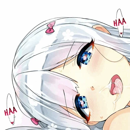 art anime, filles anime, bel anime, personnages d'anime, anime ahegao couleur blonde