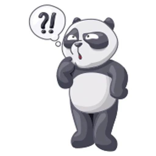 panda, panda icca, panda watsap, adesivo panda