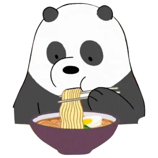 panda pattern, bear panda, the items on the table, we naked bear panda, the whole truth about bears