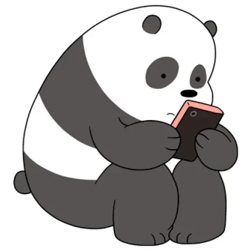 panda pattern, we naked bear panda, the whole truth about bears, the whole truth of panda bear, panda cartoon whole bear truth