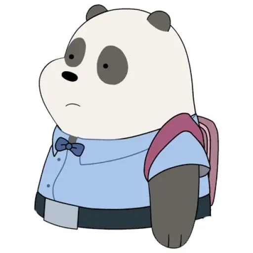 bare bears, panda bear, we naked bear panda, panda cartoon network wikipedia, pan pan's whole truth about bears