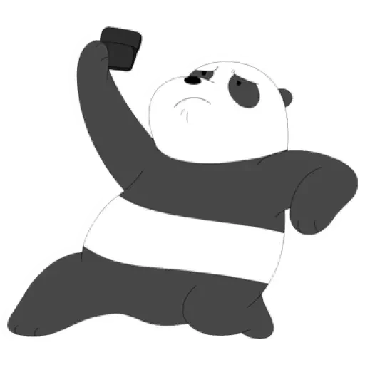 panda, panda panda, orso panda, panda gigante, noi bare bears panda