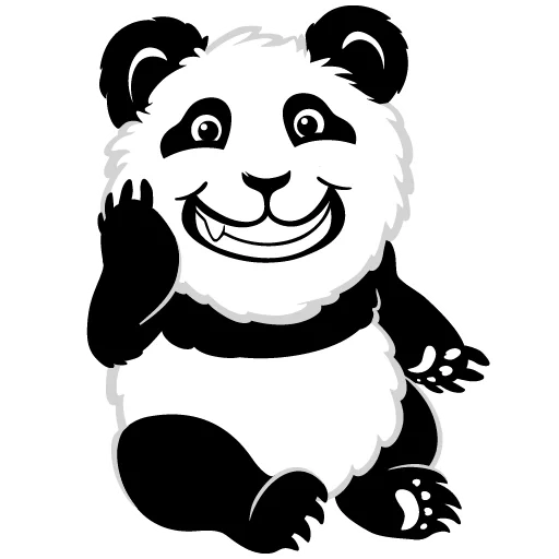 panda, pandochka, panda panda, panda adesivi, orso panda