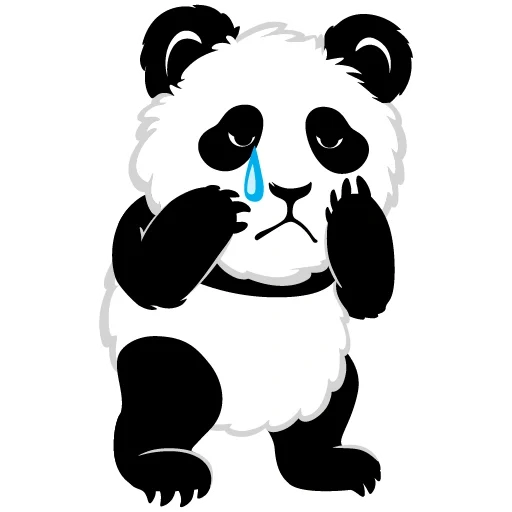 panda, andy panda, patrón de panda, pegatinas panda, panda de dibujos animados