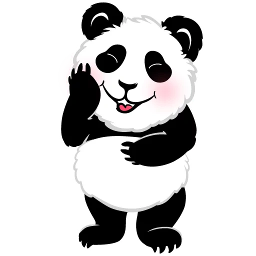 panda, pandochka, panda panda, panda sticker, panda bear