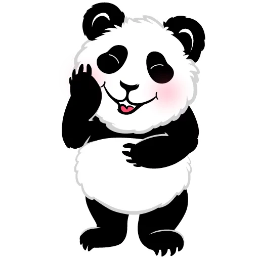 panda, pandochka, panda panda, stiker panda, beruang panda