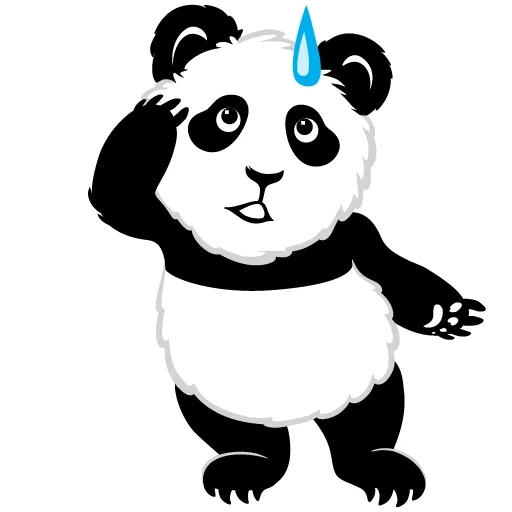 the panda, pandotschka, rofl panda, der panda panda, die panda schere