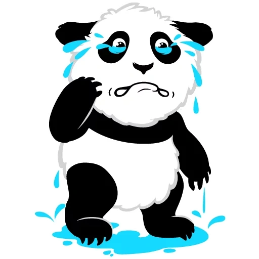 panda, tesoura panda, pasta de panda, urso panda, padrão de panda fofo