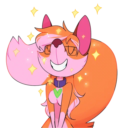 animation, the fox is cute, hekapoo chibi, anne butterfly, butterfly star