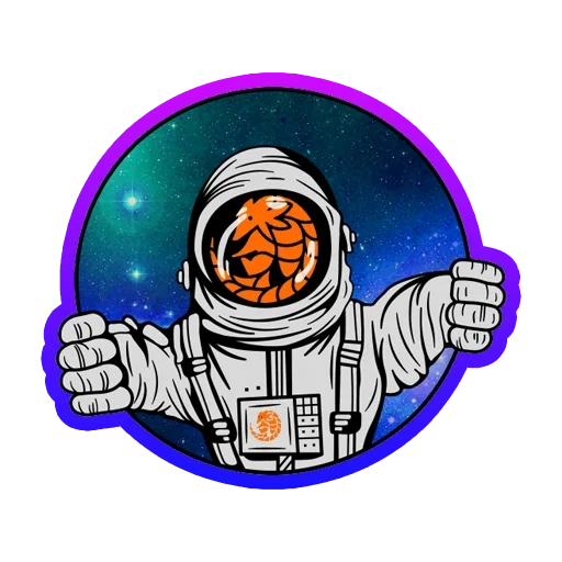 astronaut, cosmonaut cosmos, the badge of the astronaut, the astronaut is vector