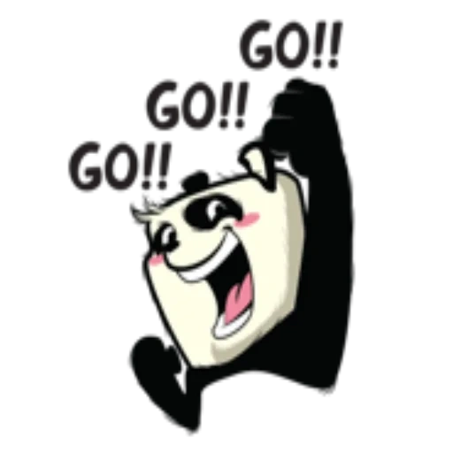 panda, les pandas sont drôles, hilarant panda, cool panda