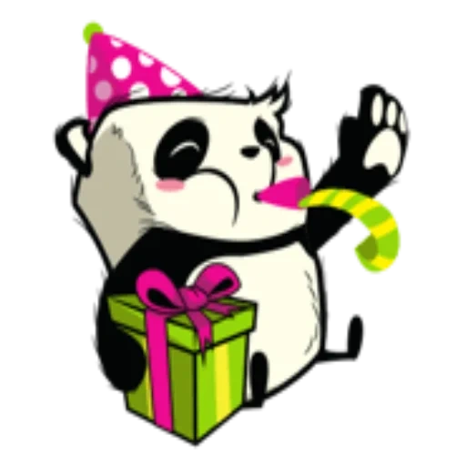 attelle, panda askchi, panda carrier, motif de panda, modèle de cadeau de panda