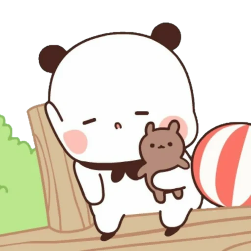 kawaii, cute bear, brownie sugar, cute drawings, gomu peach bear