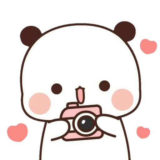 lucu, clipart, the drawings are cute, the phone is a camera, the drawings are colored
