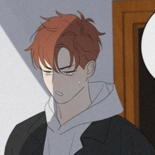 manhua, john hugh, anime boy, john thew dier, are you the redhead here