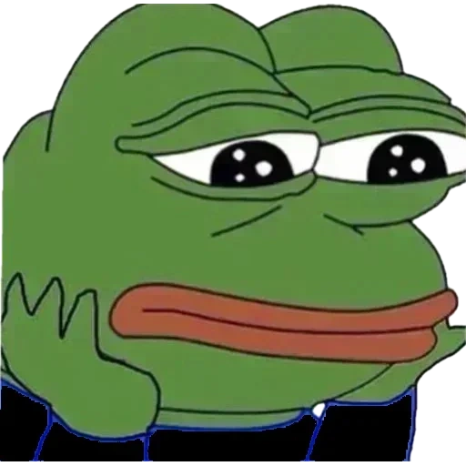 pepe, la rana di pepa, pepe triste, pepe il frog, pepe frog tristezza