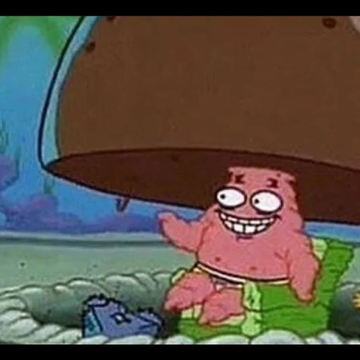 orang, bob patrick, patrick starr, meme spongebob, spongebob patrick