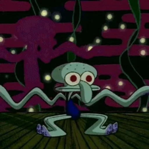 сквидвард, spongebob meme, сквидвард флекс, танцующий сквидвард, губка боб квадратные штаны
