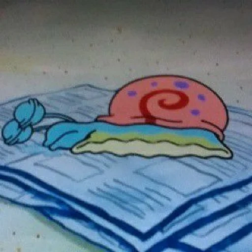 snail gary, sponge bob gary crying, sleeping gary spange bob, pirogov nikolai ivanovich, sponge bob series about a hat