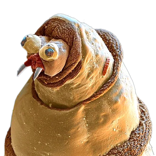 decoy, microscopic worms, maggots under the microscope
