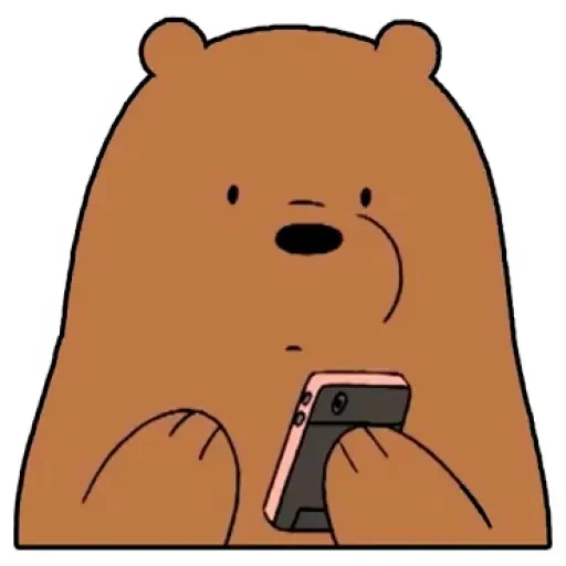 gracioso, gente, oso lindo, oso alegre, ice bear we bare bears